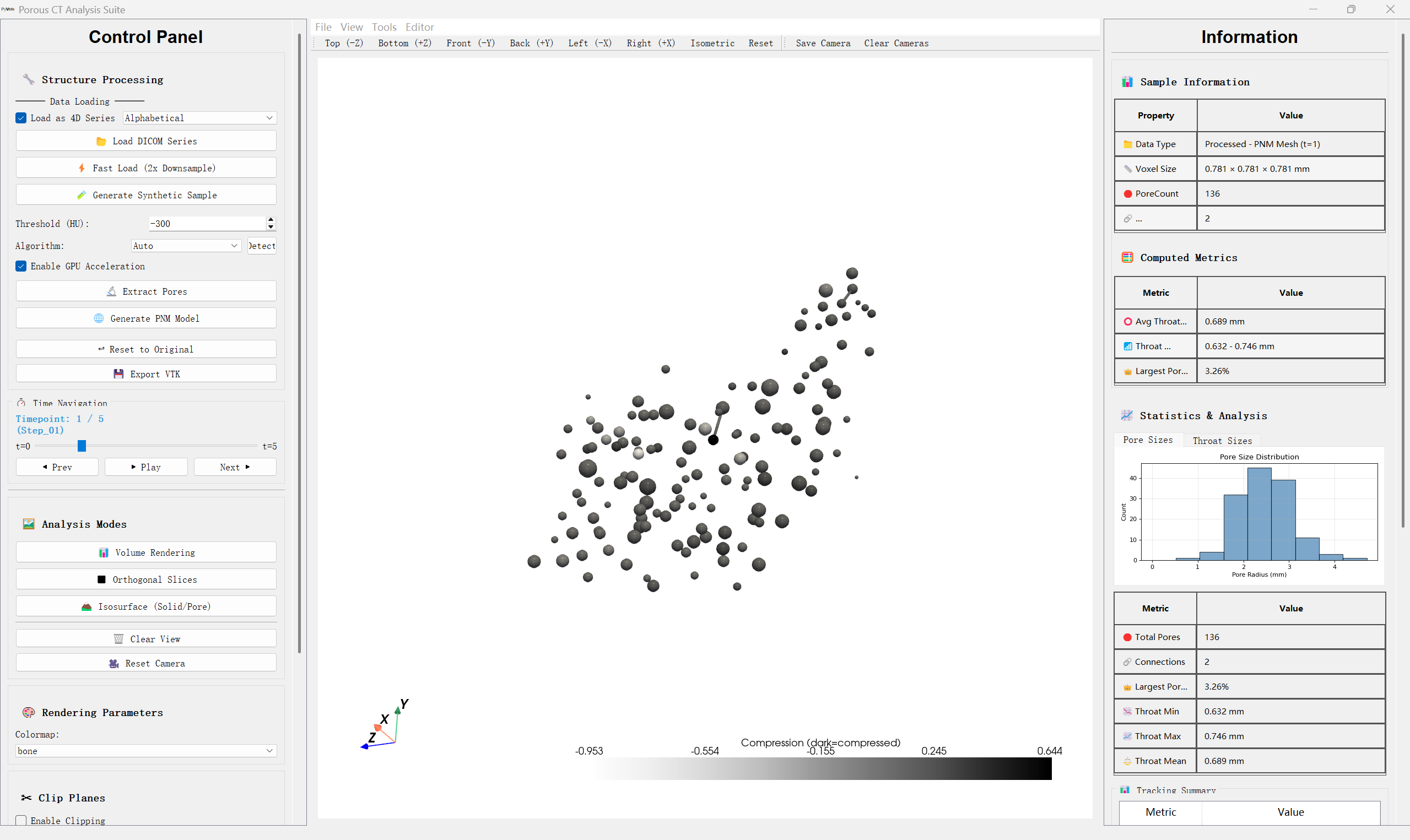 Porous CT Analysis Suite screenshot